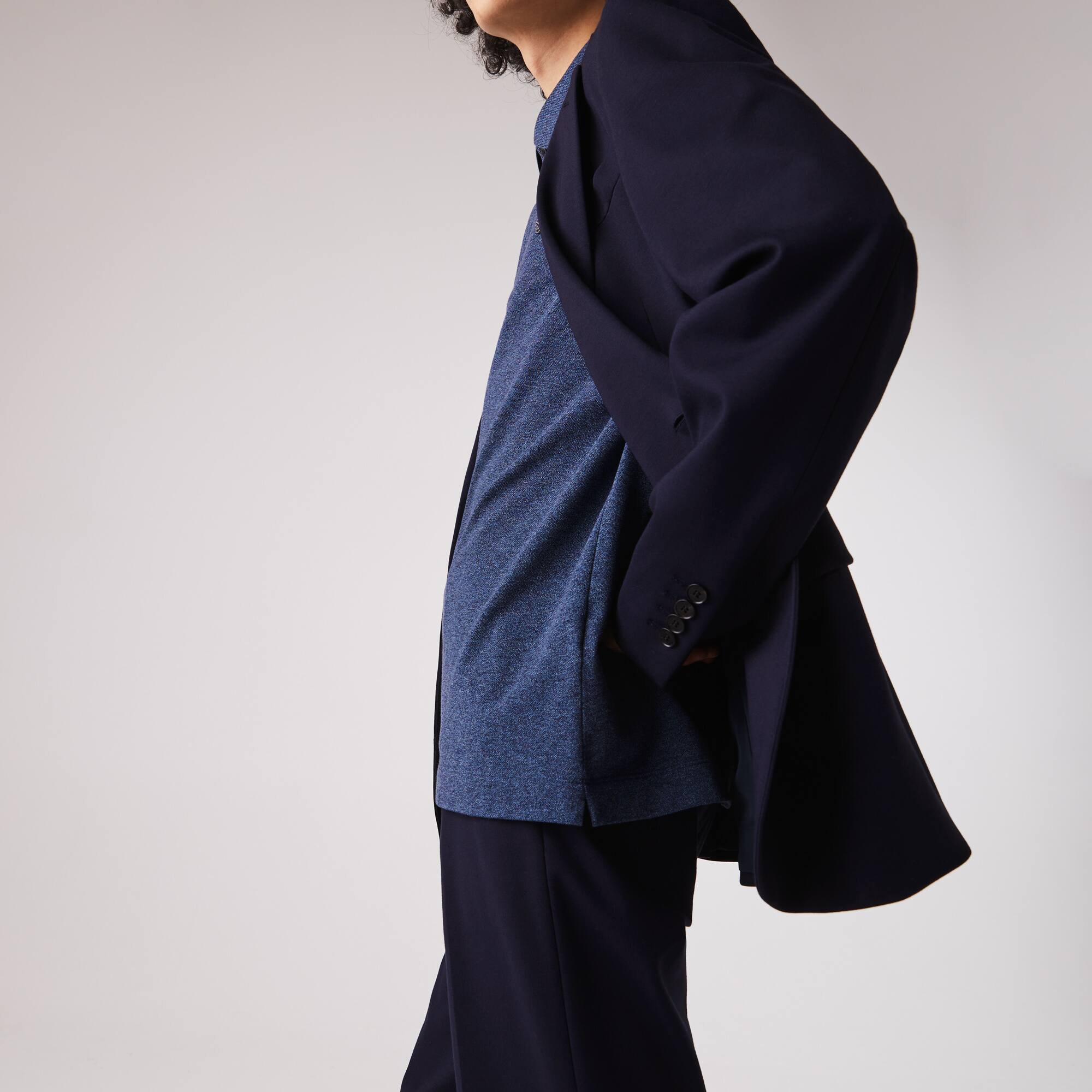 LACOSTE  Pコート LACOSTE GLOVERALL Pコート オーバーサイズ - メルカリ