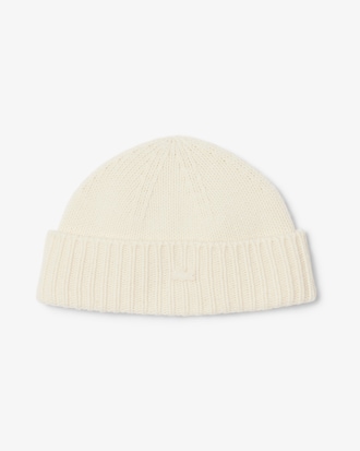 Women's 3D Rib Knit Wool Beanie