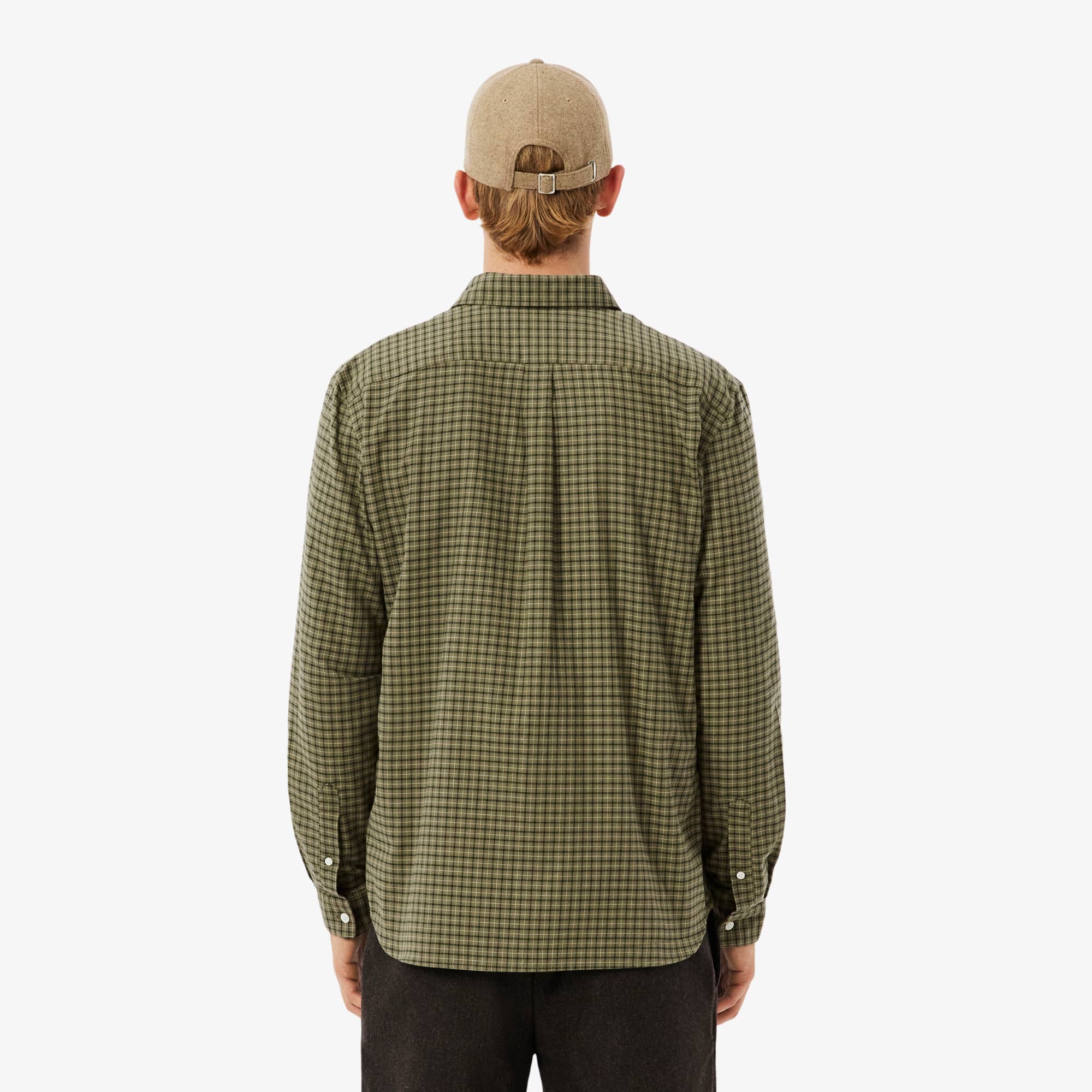 Men's Regular Fit Plaid Flannel Shirt