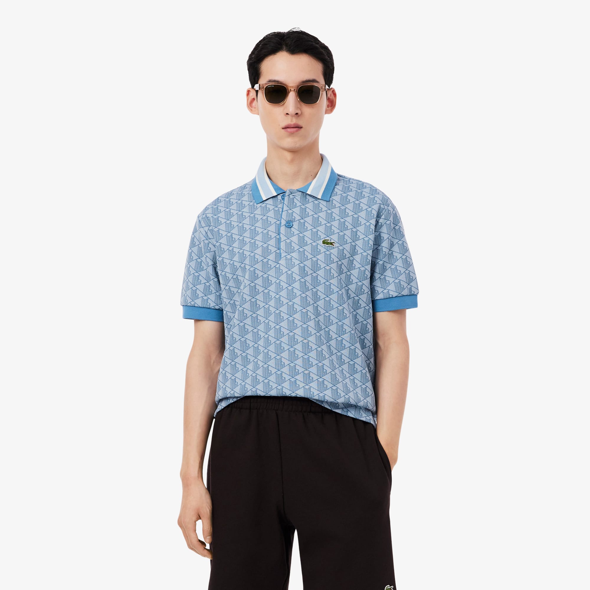 Lacoste Men's Classic Fit Monogram Polo