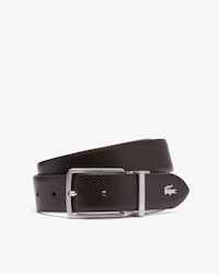 Cinturón de piel reversible para hombre