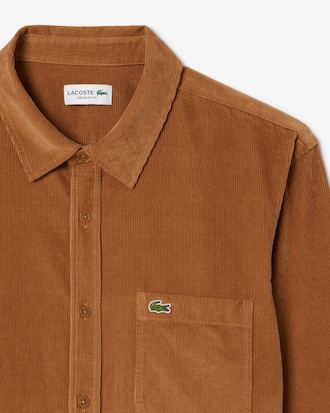 Men's Regular Fit Velour Shirt