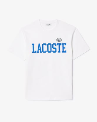 Men's Contrast Badge Cotton T-Shirt