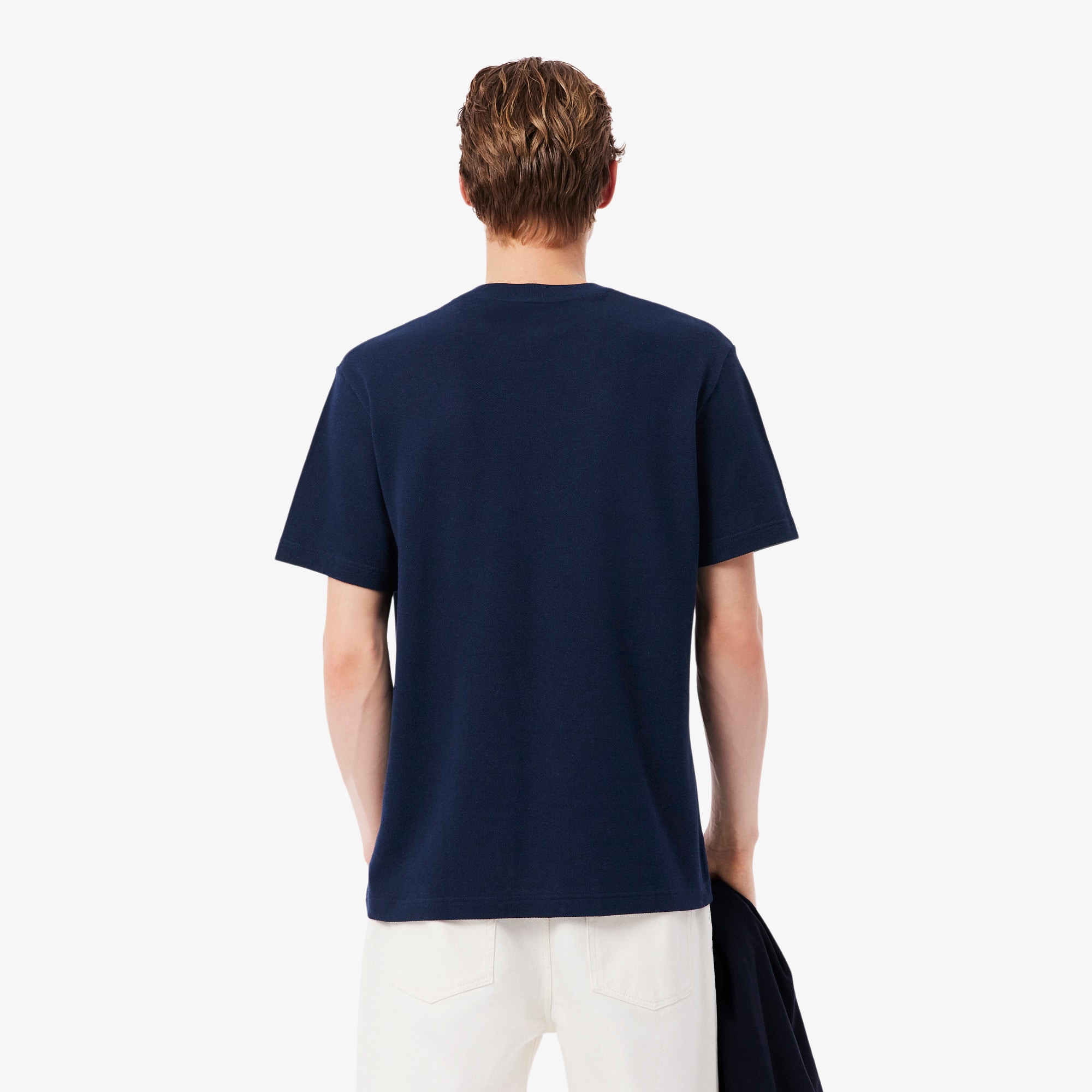 Heavy Cotton and Linen Piqué T-Shirt - All Men's Clothing - New In