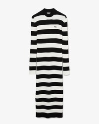 Women's Lacoste L!VE Ribbed Long Sweater Dress