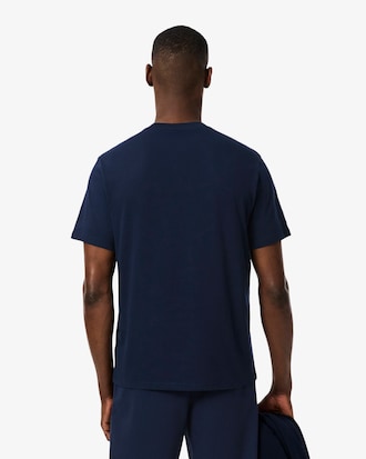Men's Crocodile Print Cotton Undershirt