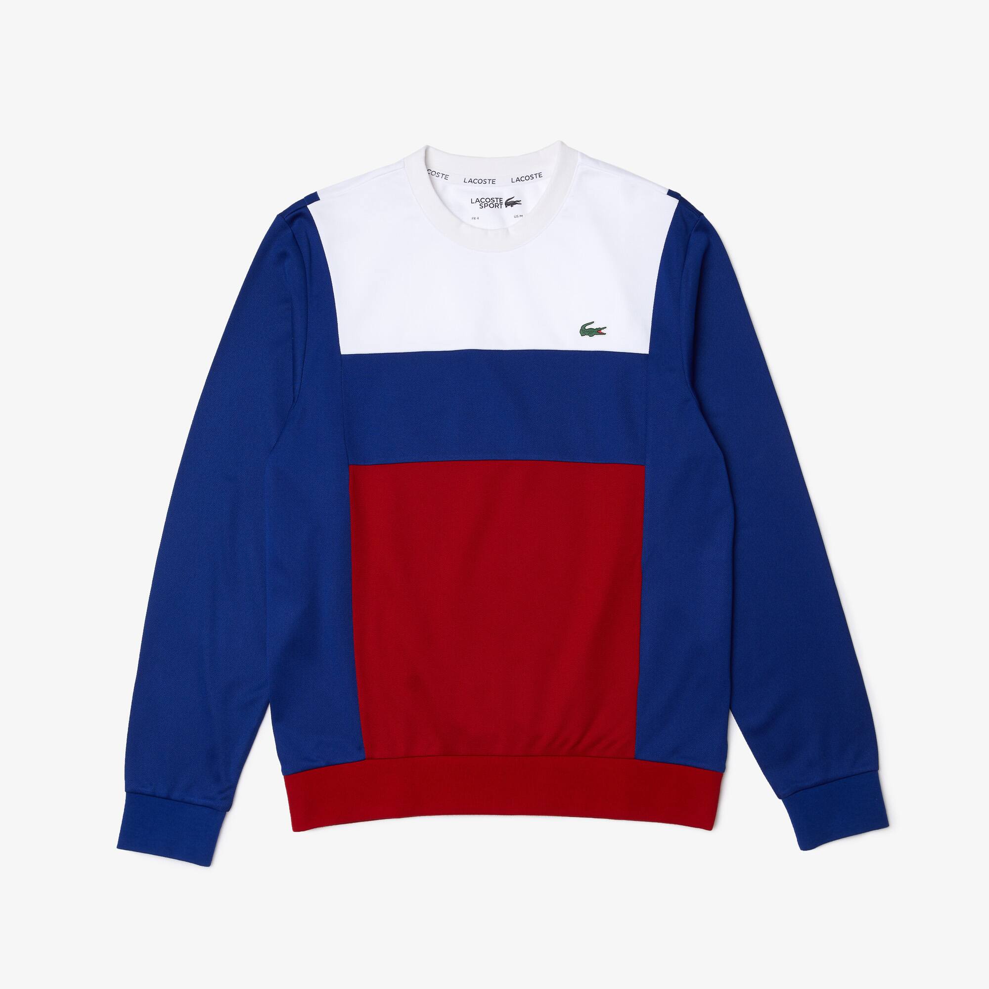 lacoste colorblock sweater