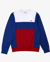 Men&rsquo;s Lacoste SPORT Resistant Colorblock Piqu&eacute; Sweatshirt