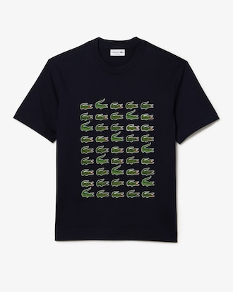 Unisex Relaxed Fit Iconic Print T-Shirt