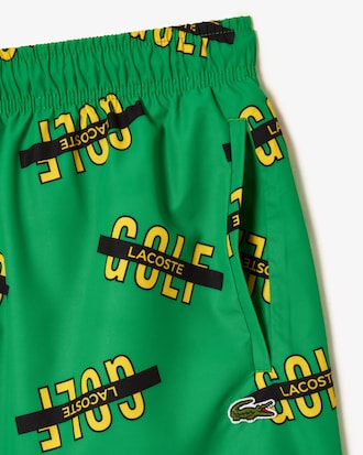 Men's Printed Swim Trunks