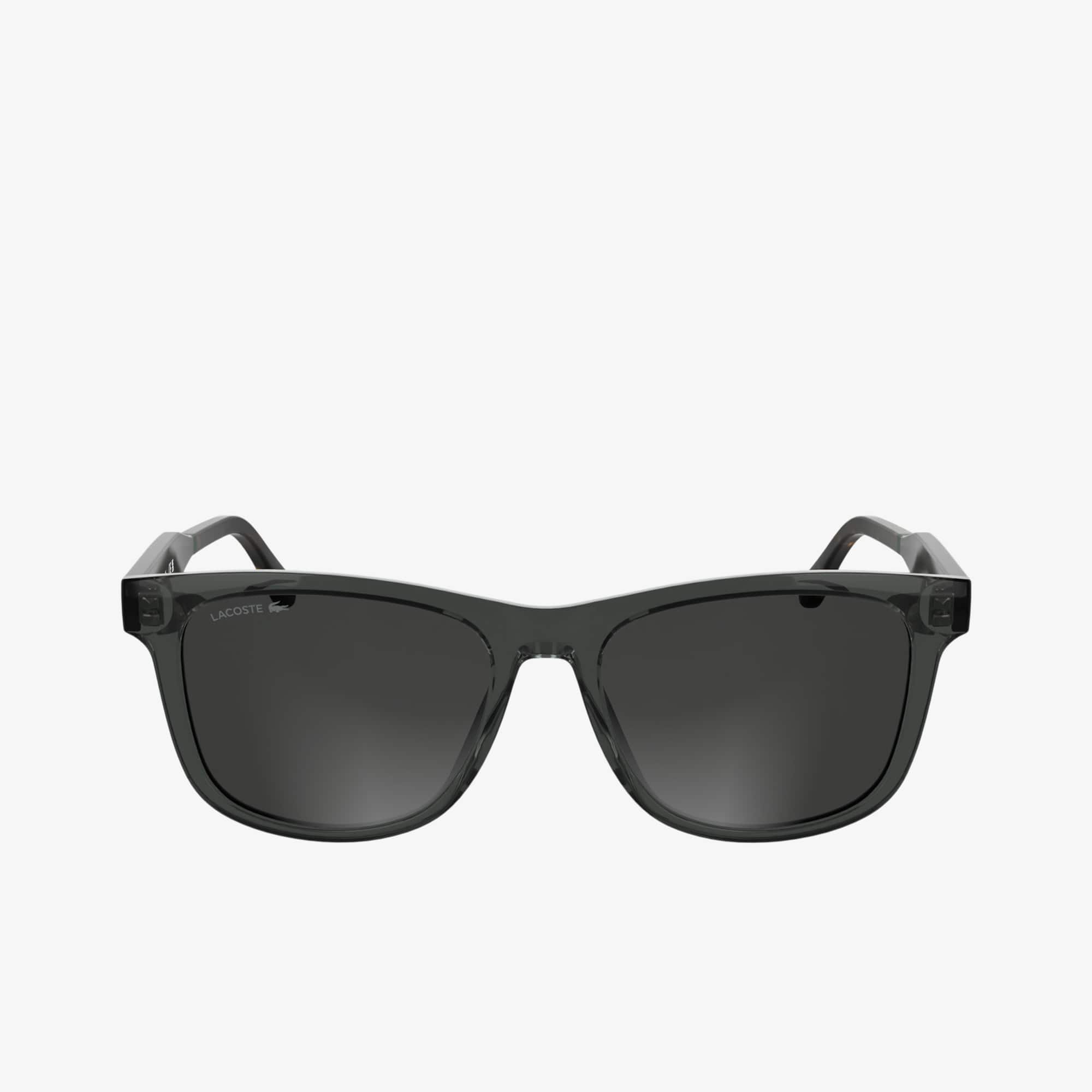 Lacoste Monogram Acetate Rectangle Glasses