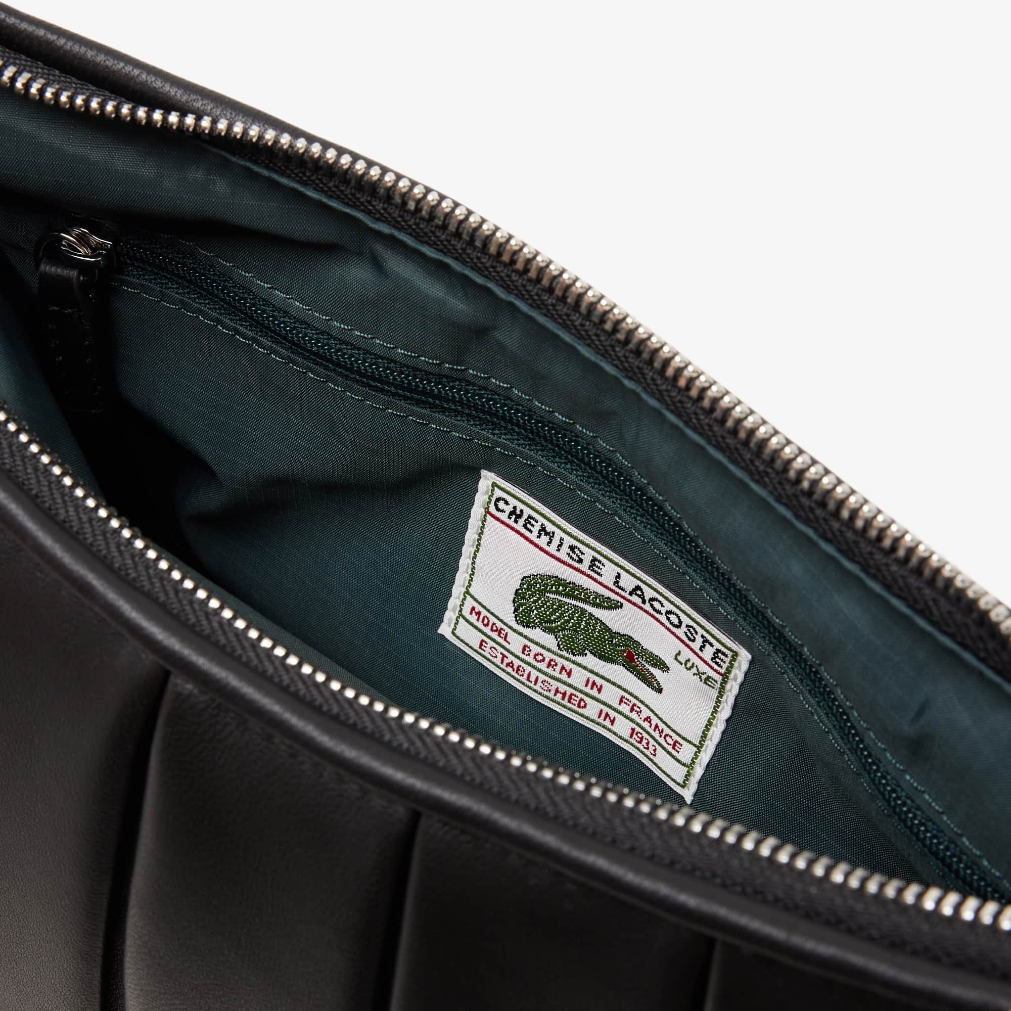 Medium Runway Lenglen Leather Bag - Bags - New In 2026 | Lacoste