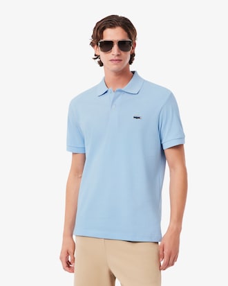 Men's Classic Fit Landscape Crocodile Piqué Polo