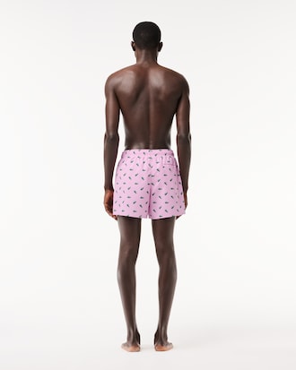 Men's Crocodile Print Swim Trunks