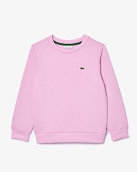 Sudadera polar con cuello redondo