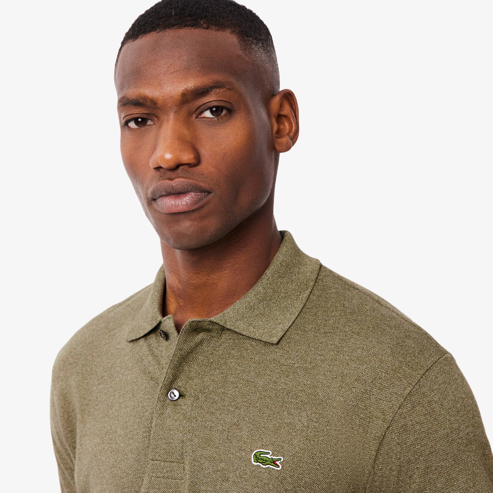 Men's Classic Fit L.12.12 Heathered Polo - Polo Shirts - New In