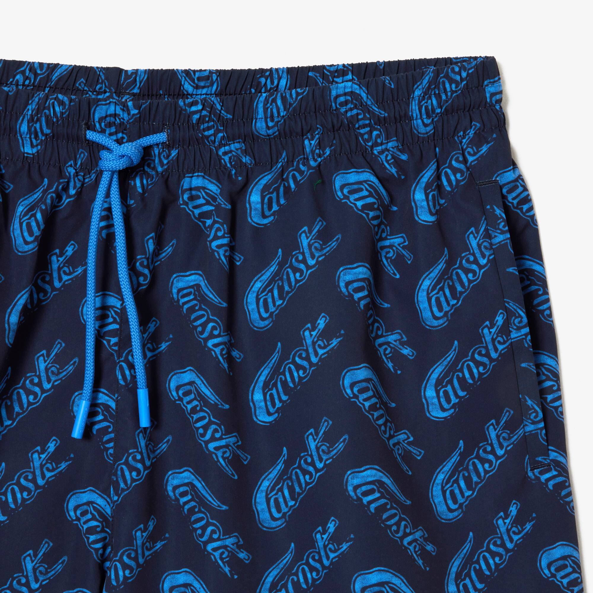 Men's Printed Swim Trunks - Shorts & Swim - New In 2026 | Lacoste