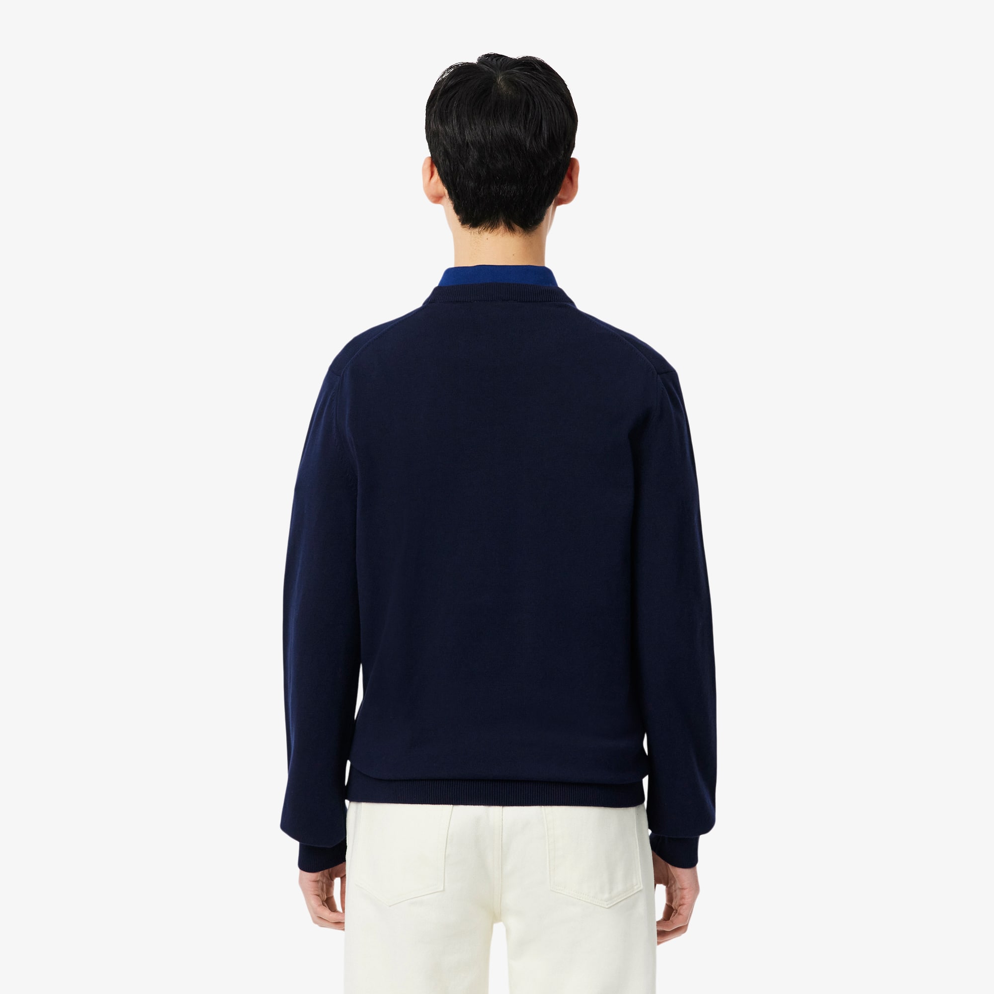 Men's Crew Neck Cotton Sweater - Sweaters & Sweatshirts - New In