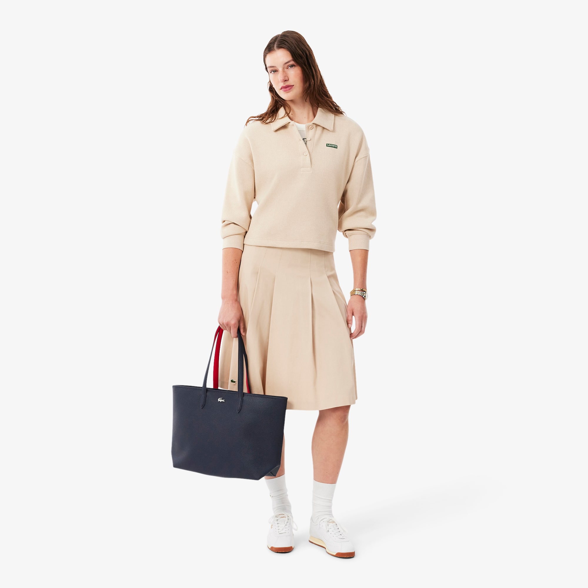 Anna Zip Tote - Bags - New In 2026 | Lacoste