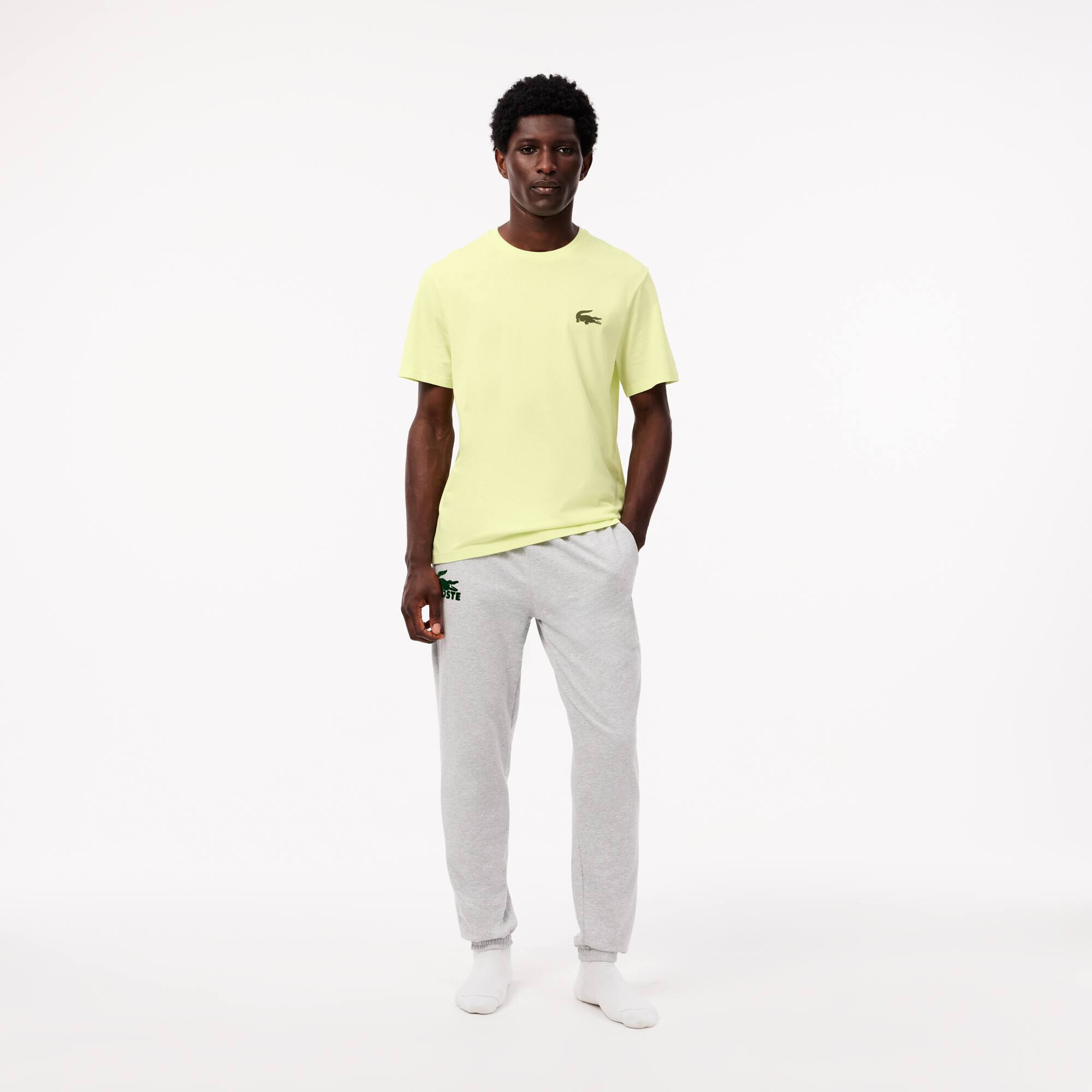 Men's Cotton Lounge T-Shirt - T-shirts - New In 2026 | Lacoste