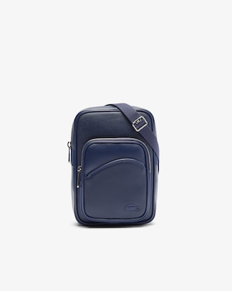 Men's Angy Grain Leather Satchel