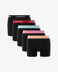 Men's Branded Waist Boxer Briefs 5-Pack