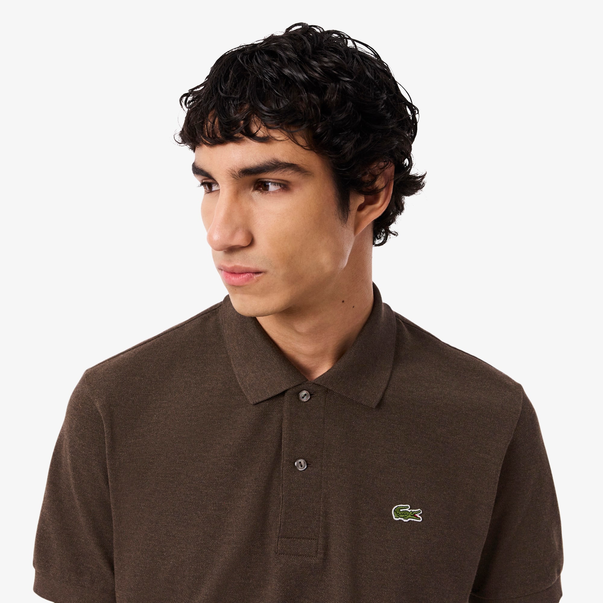 Men's Classic Fit L.12.12 Heathered Polo - Polo Shirts - New In