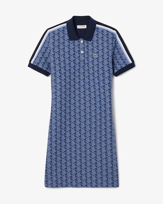 Women's Slim Fit Monogram Polo Dress