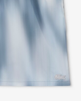 Relaxed Fit Printed Taffeta Shorts