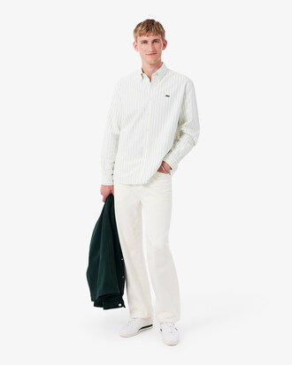 Regular Fit Striped Oxford Shirt