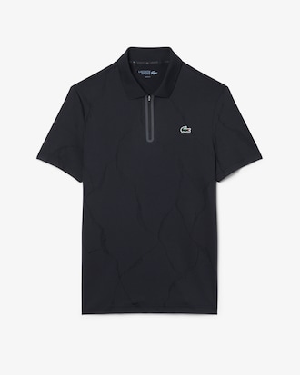 Ultra Dry Jacquard Crocodile Tennis Polo Shirt