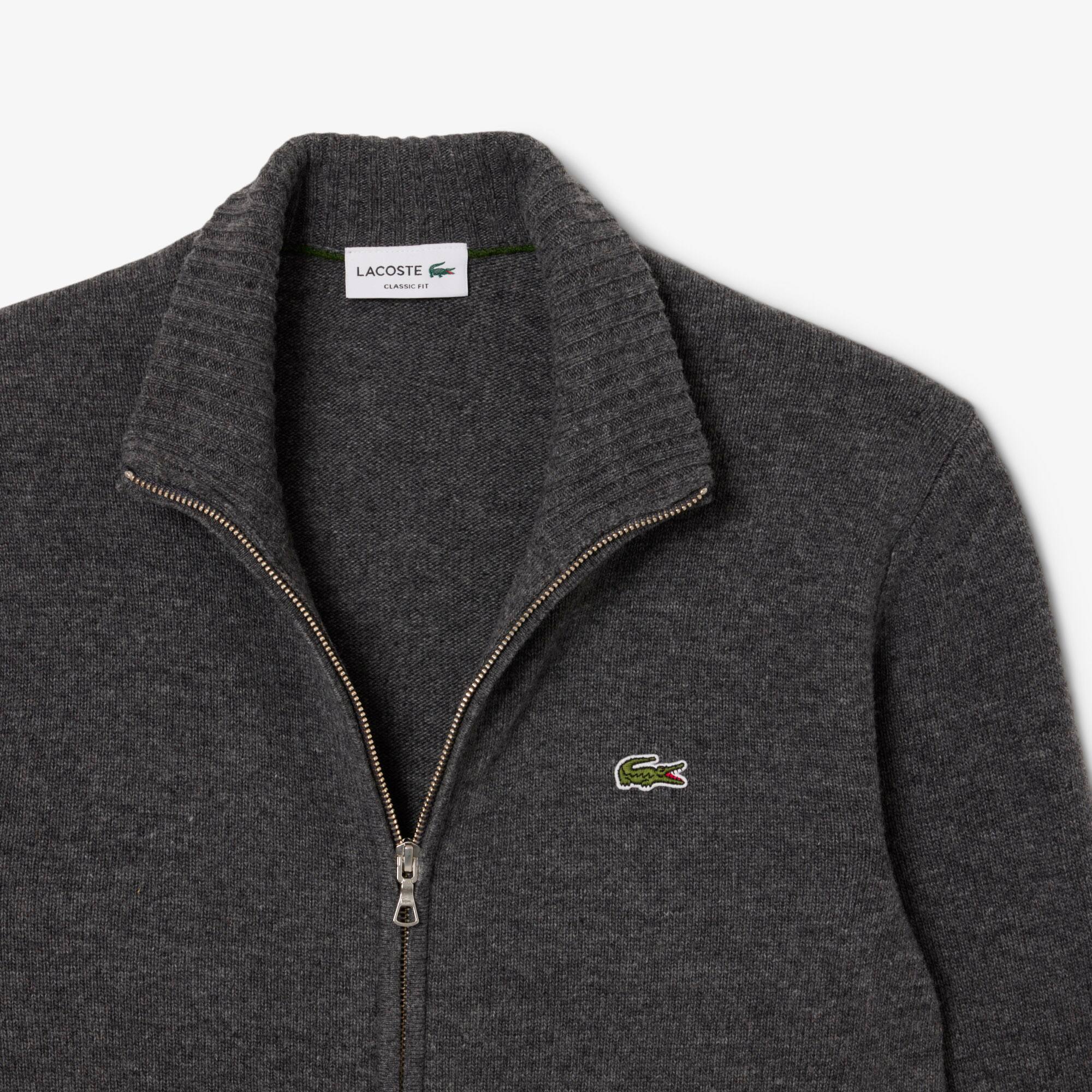 Men's Wool Zip-Up Sweater - Sweaters & Sweatshirts - New In 2026