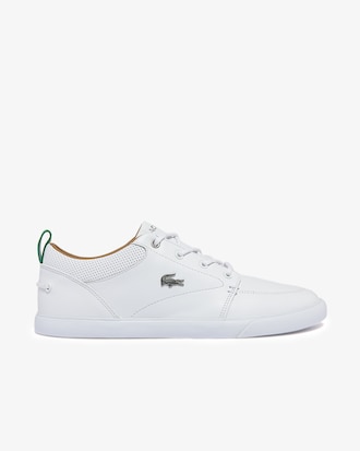 Men's Bayliss Leather Perforated Collar Sneakers