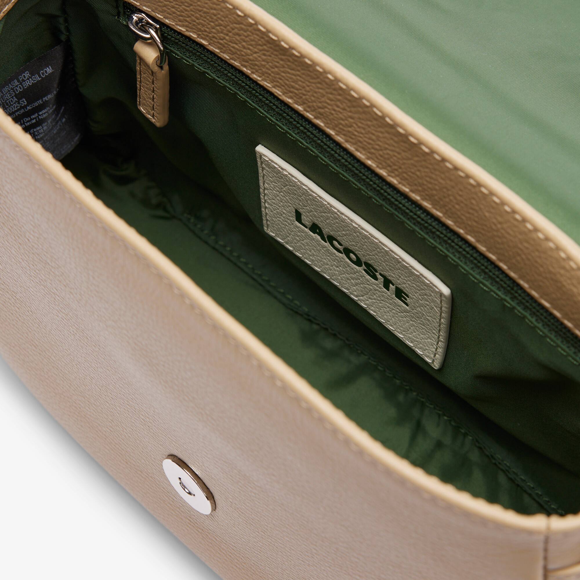 City Court Grain Leather Flap Close Bag - Bags - New In 2026 | Lacoste