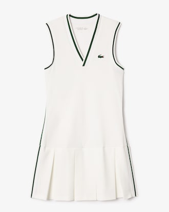 Women's Piqué Tennis Dress with Removable Liner