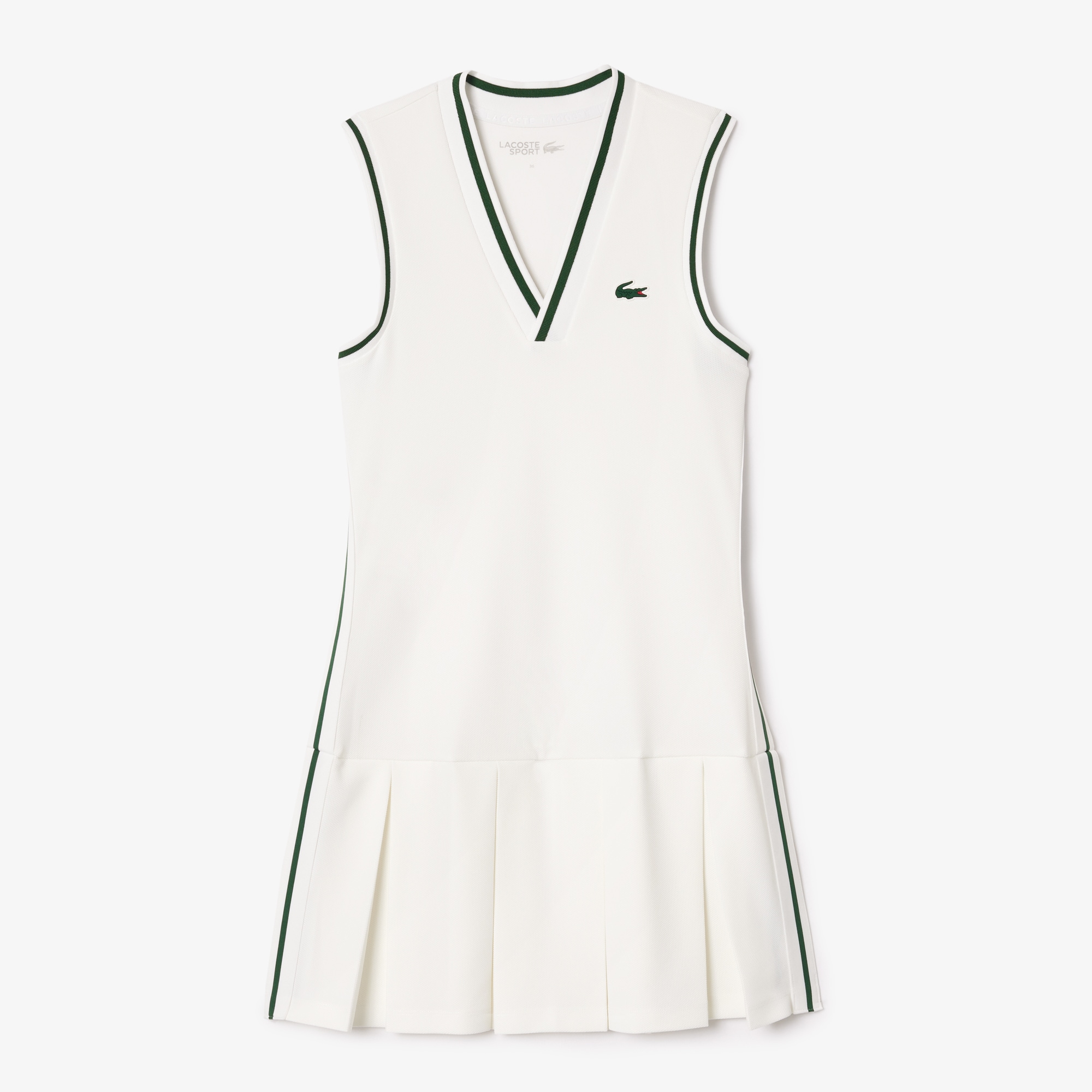 Women's Piqué Tennis Dress with Removable Liner - Dresses - New In 2026
