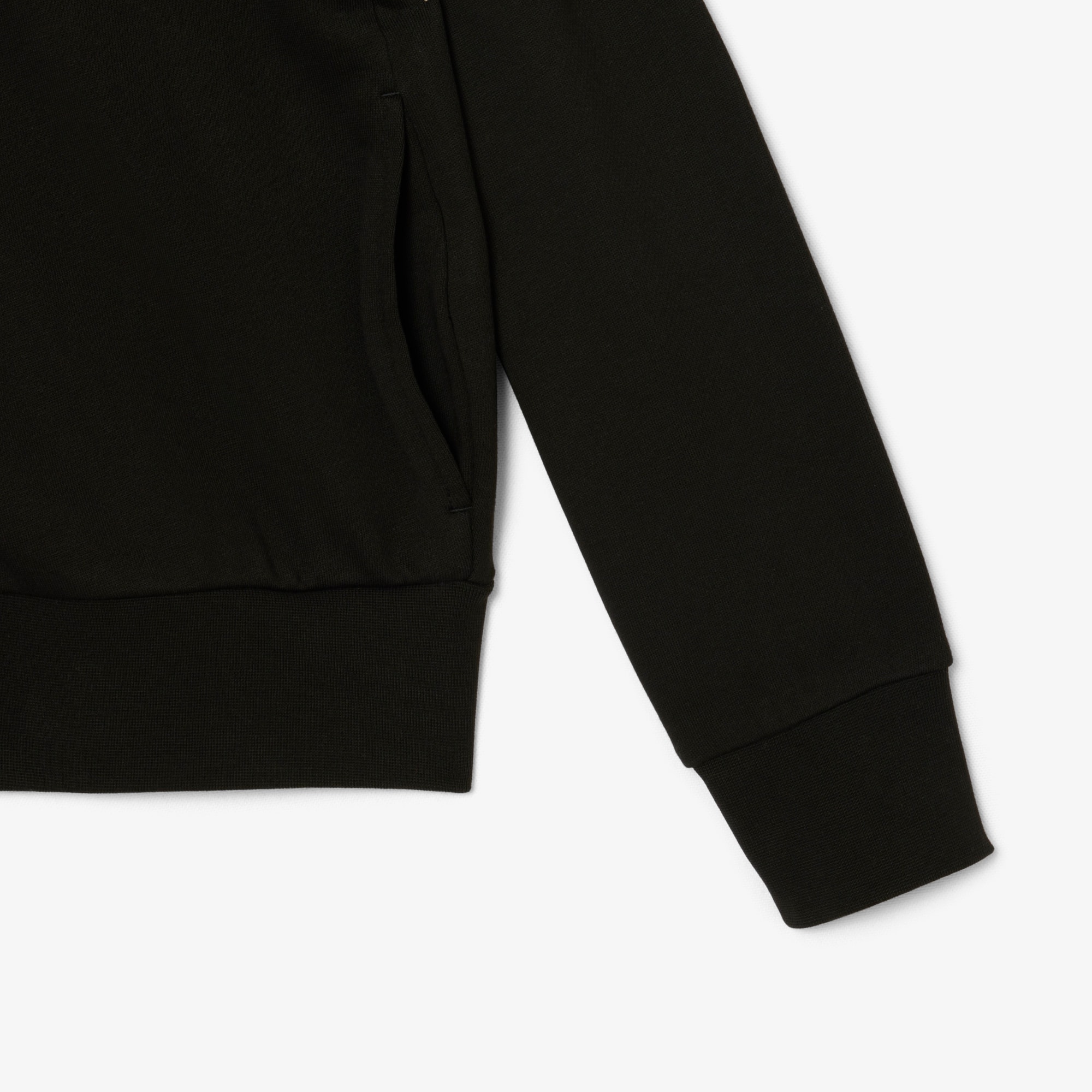 Relaxed Fit Zipped Badge Sweatshirt