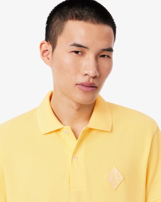 Classic Fit Badge Accent Piqu&eacute; Polo