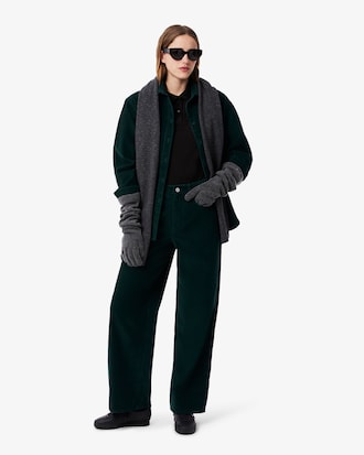 Polo femme regular fit en petit piqué de coton souple