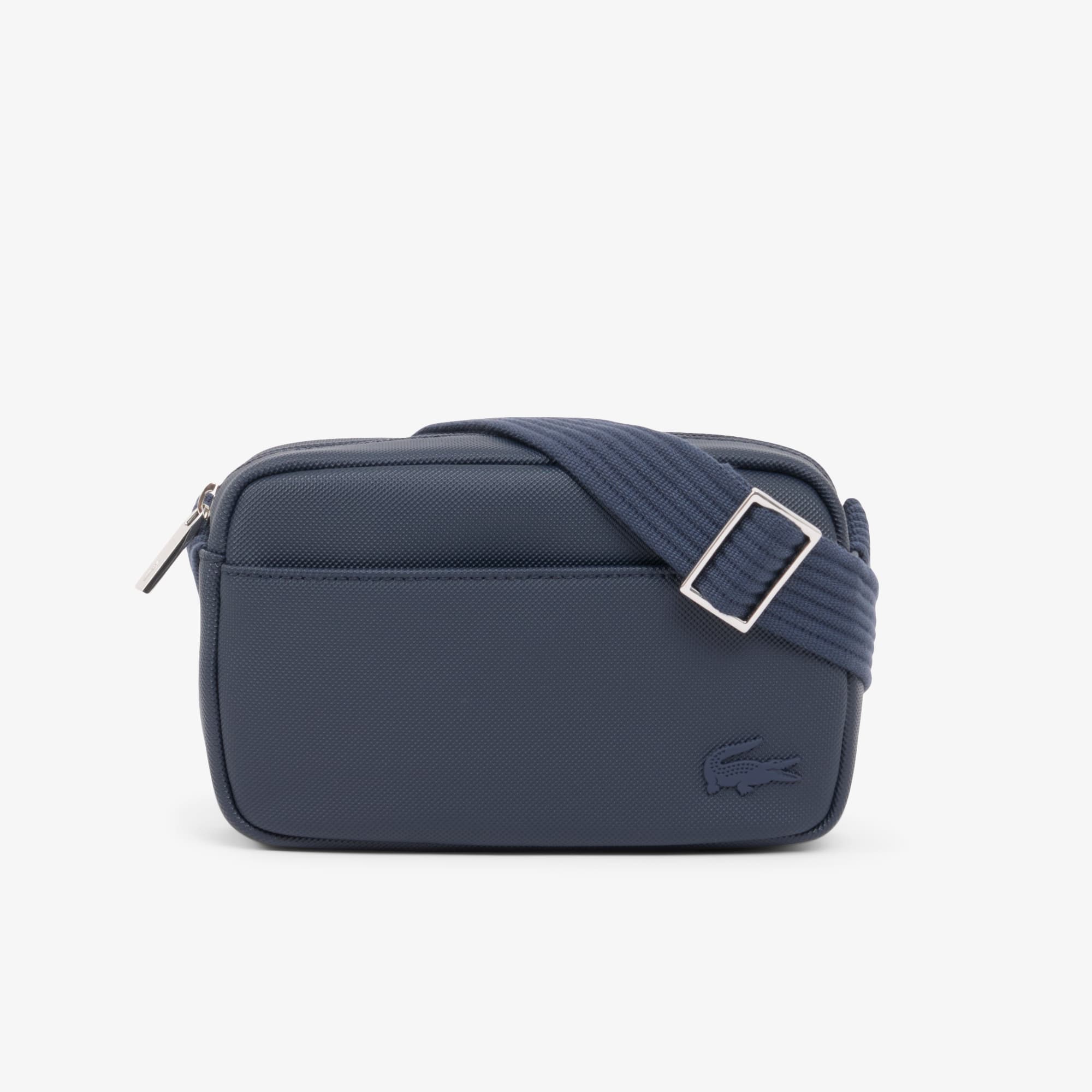 Lacoste Bandolera Reporter  Clásica para Hombre Tamaño Mini Azul