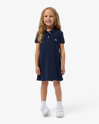 Girls' Piqu&eacute; Polo Dress