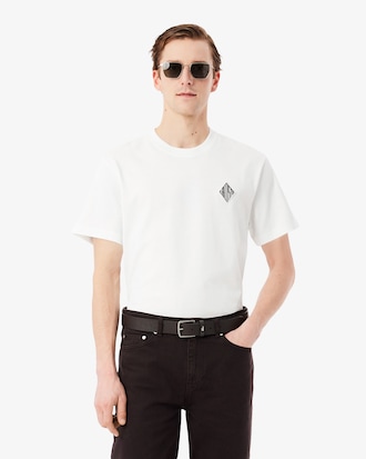 Classic Fit Heavy Badge Accent T-Shirt