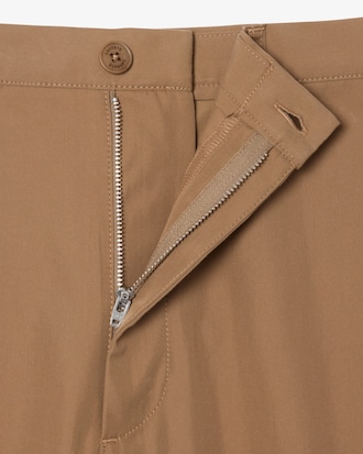 Pantalon &agrave; plis en twill loose fit