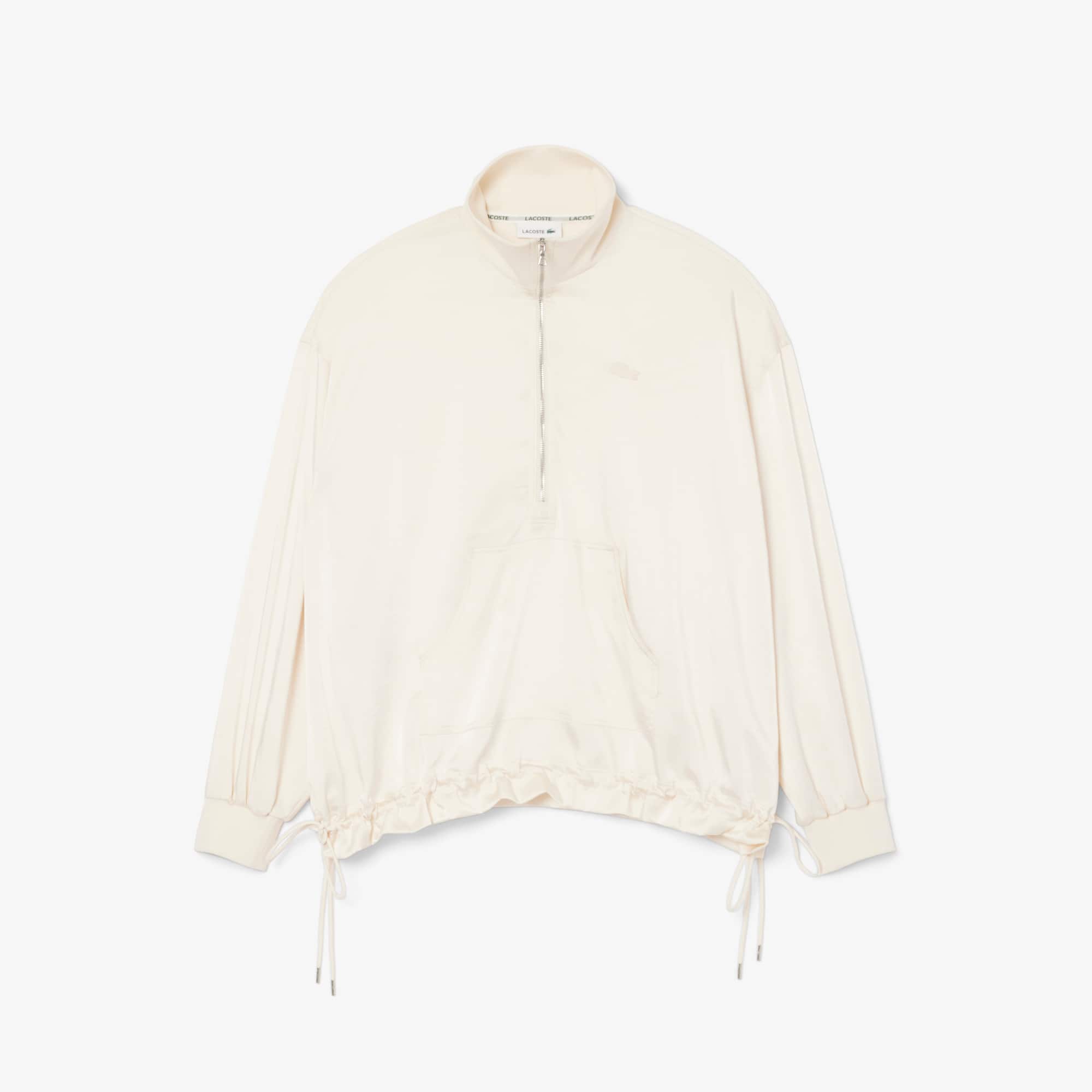 Women's Half-Zip Oversized Pullover Jacket - Recycled Materials