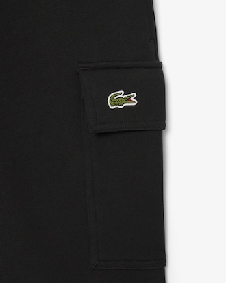 Men's Cotton Fleece Cargo Shorts
