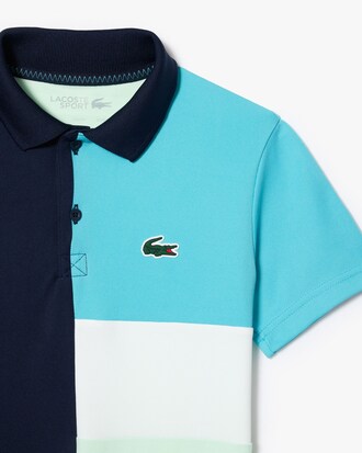 Polo Tennis en maille piqu&eacute;e recycl&eacute;e