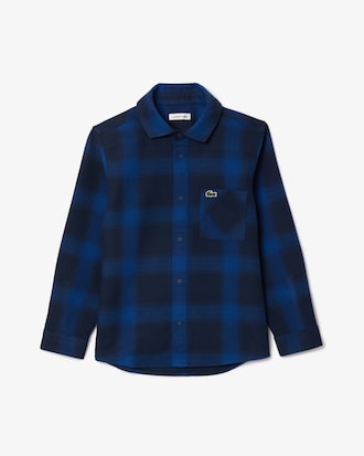 Kids' Plaid Flannel Overshirt