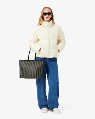 Zely Grained Tote & Pouch