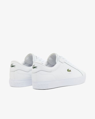 Men's Powercourt Graphic Leather Sneakers
