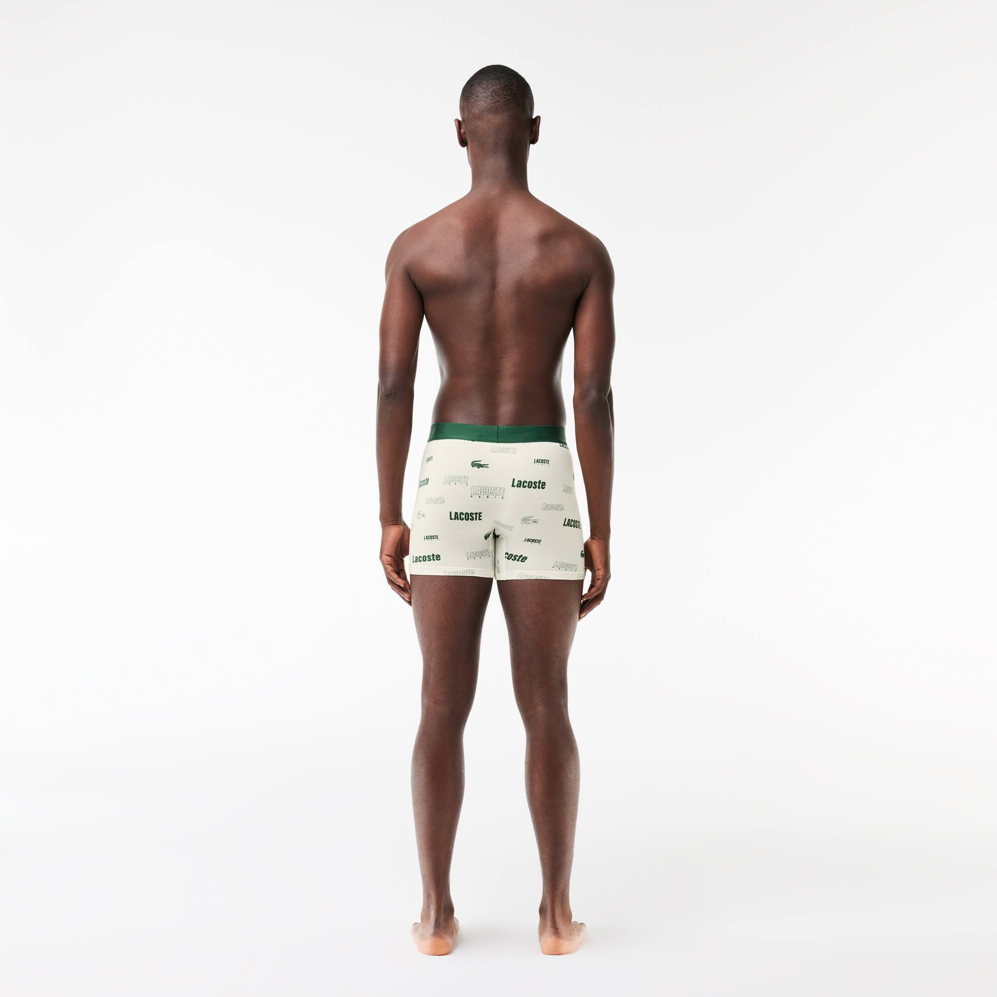 Men's Stretch Cotton Print Boxer Briefs 3-Pack - Underwear